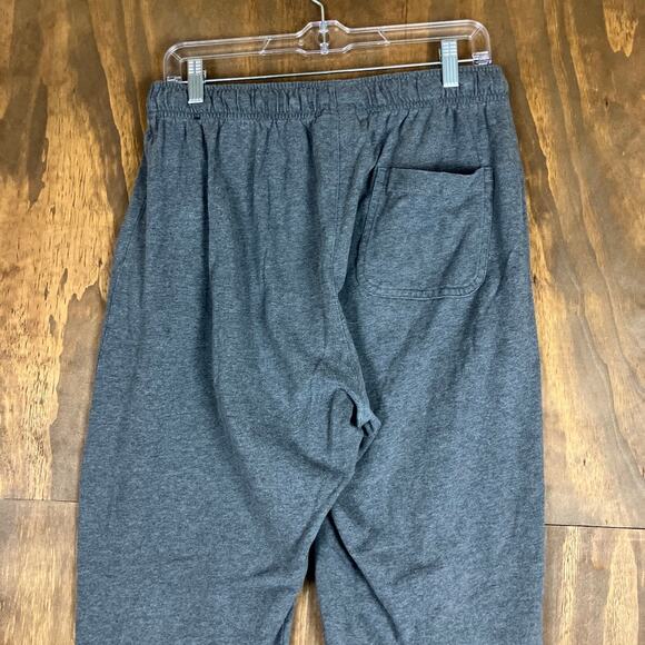 Nike Mens Sweatpants Gray Pull On Drawstring Loose Fit 100% Cotton Large - Picture 10 of 11
